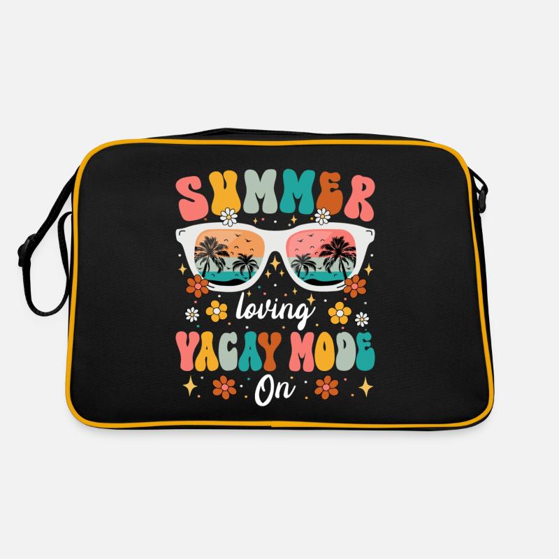 Adore Le Soleil et La Plage Voyage Vacances D'Été Sac Retro