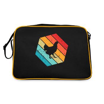 Potato Retro Mashed Potato Farmer Gift - Retro Bag - black/gold - Back