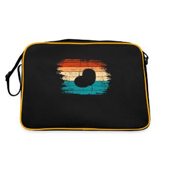 Potato Retro Mashed Potato Farmer Gift - Retro Bag - black/gold - Back
