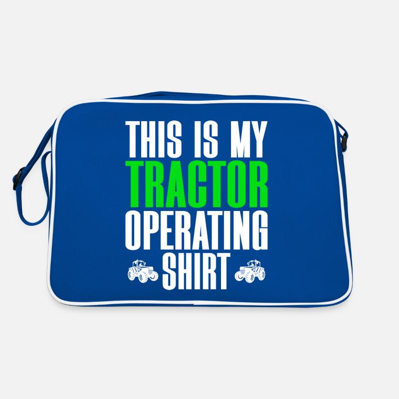 Farmer Tractor Driver Farmer Retro Bag