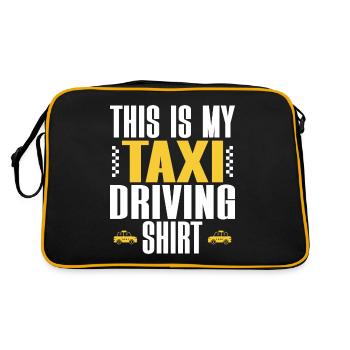 Taxi Driver Taxi Driver - Retro Bag - black/gold - Back