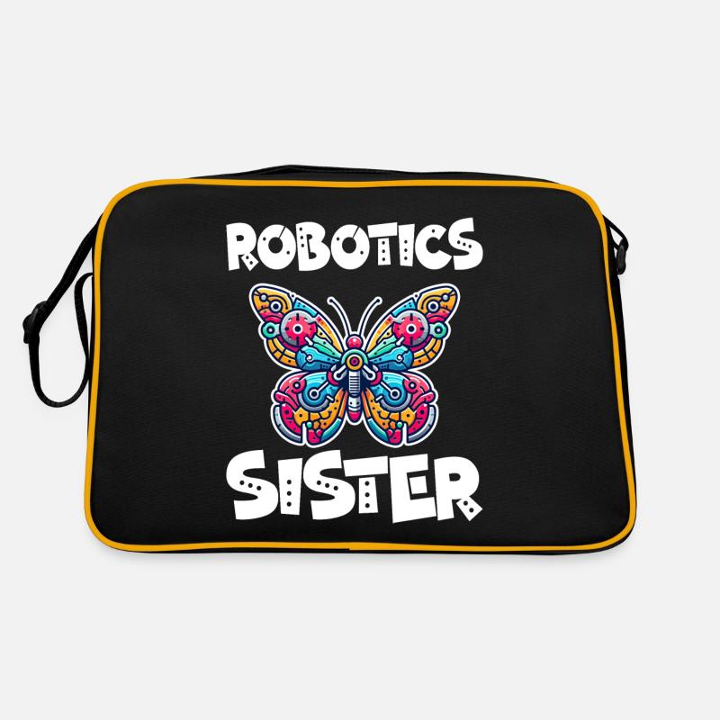 Papillon Robot Robotique Soeur Sac Retro