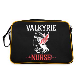 Femme Viking Infirmière Valkyrie - Sac Retro - noir/or - Dos
