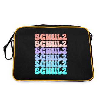 Membre du groupe de la famille Schulz - Sac Retro - noir/or - Dos