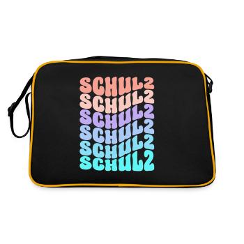 Schulz Family Colorful Gradient Statement Member - Retro Bag - black/gold - Back