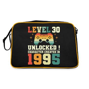 Niveau 30 Anniversaire Gamer 30 Ans - Sac Retro - noir/or - Dos