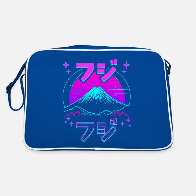 Retro Japanische Aästhetische Landschaft Retro Tasche
