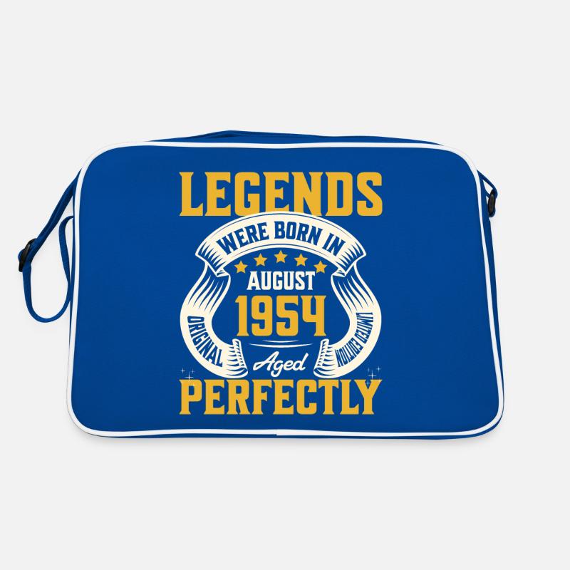 70th Anniversary August Year 1954 Retro Bag