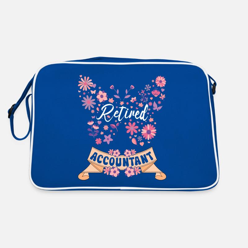 Retraitée Femme Comptable Retraite Sac Retro