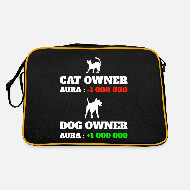 Points Aura Humour Meme Aura Chien Sac Retro