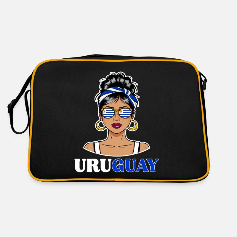 Uruguay Flagge Uruguay - Damen Retro Tasche