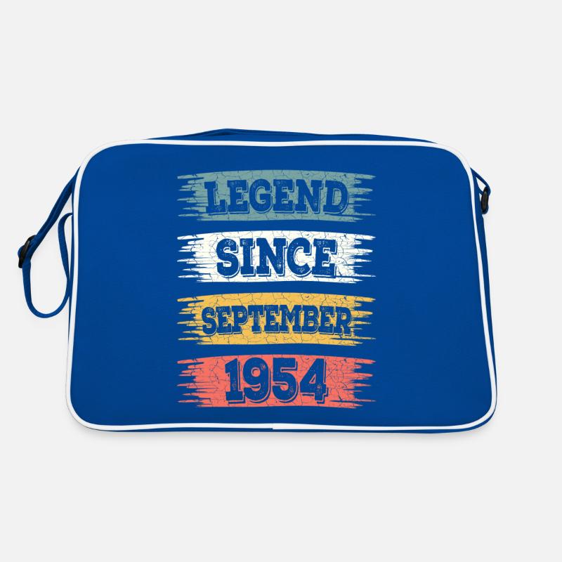 Legend 1954 September 70 Years Anniversary Retro Bag