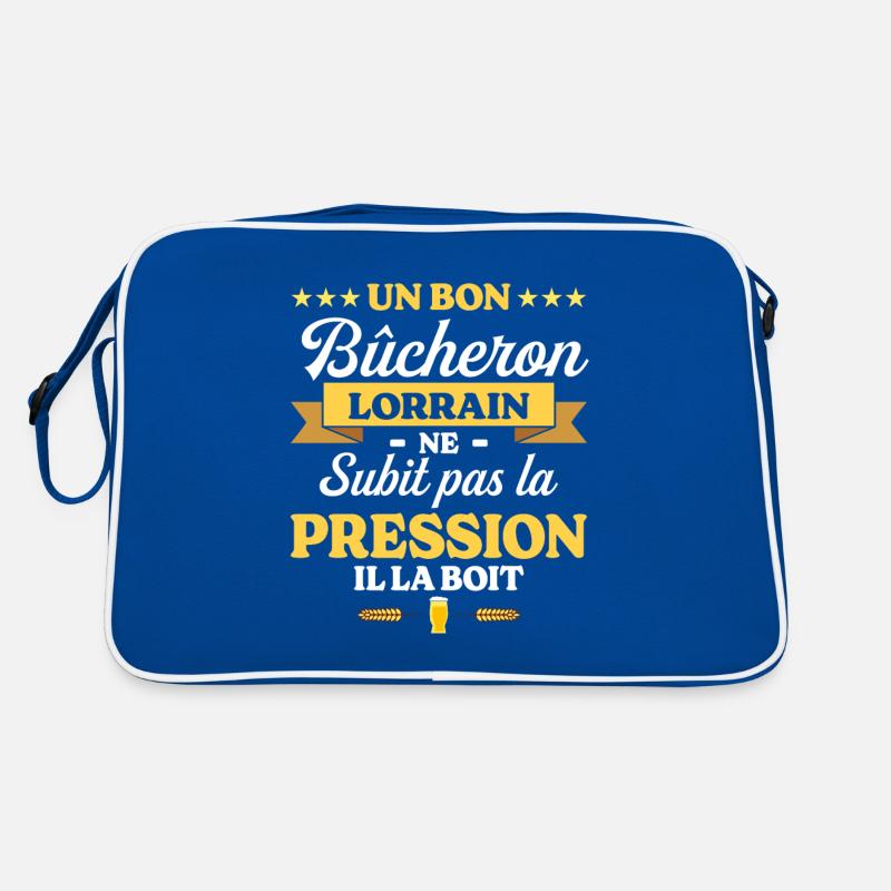 Bûcheron Lorrain Lorraine Bûcheron Sac Retro