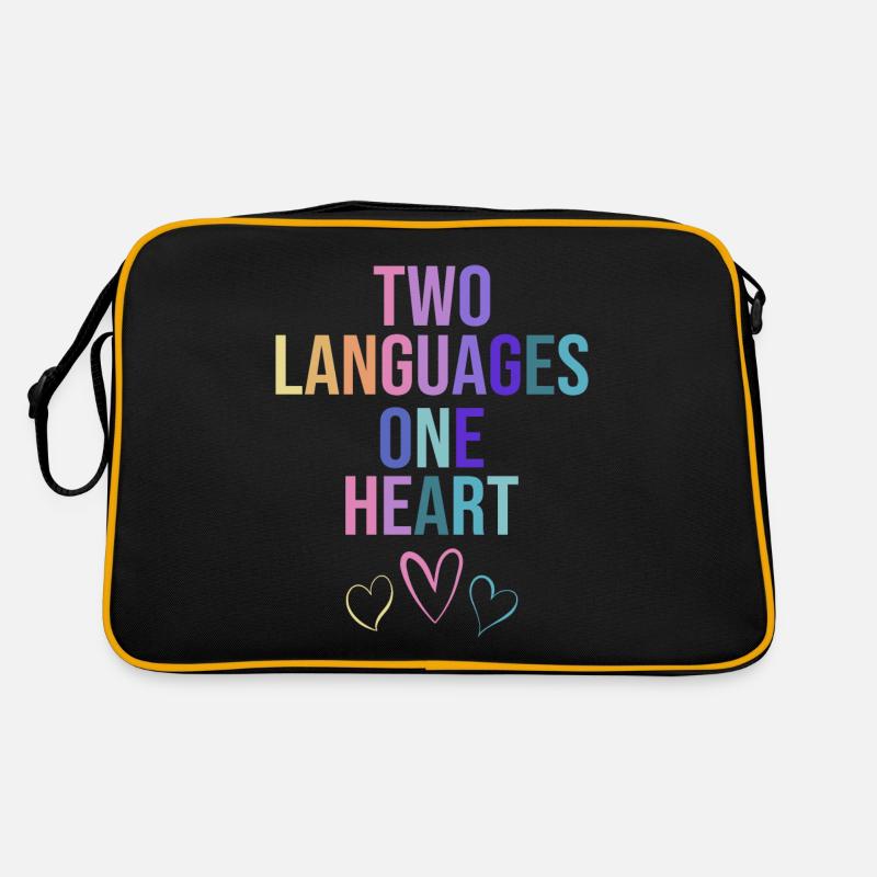 Ausbildung Bilingualer Humorlehrer Retro Tasche