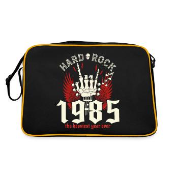 40 Ans Rock 40eme Anniversaire 1985 - Sac Retro - noir/or - Dos