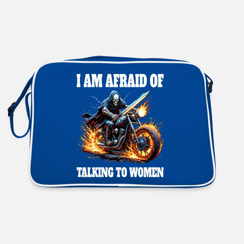 Parler Aux Filles Meme Squelette Sac Retro