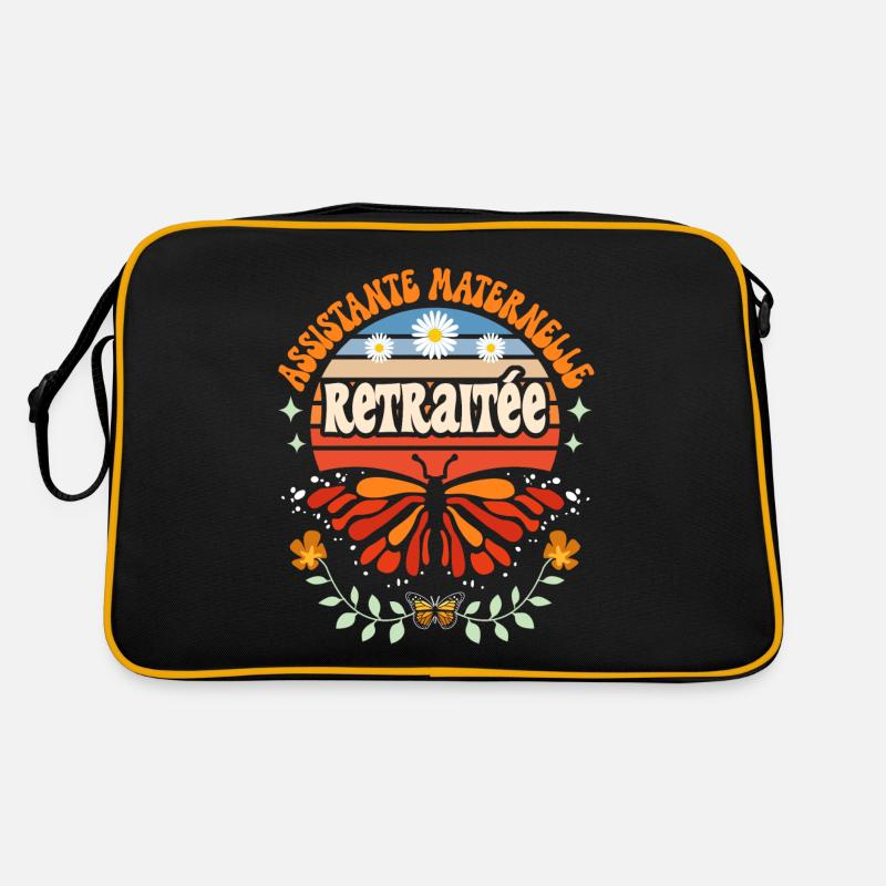 Cadeau Retraite Assistante Maternelle Sac Retro