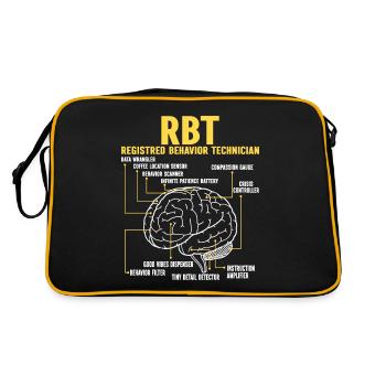 Certified Behavioral Technician - Retro Bag - black/gold - Back