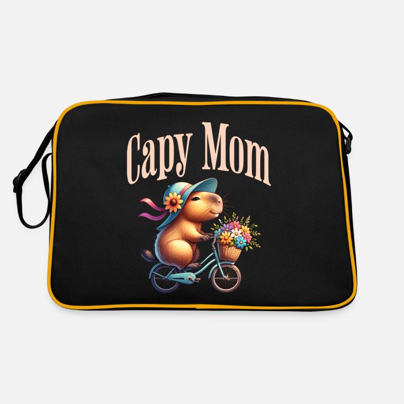 Cadeau Pour Maman Fan De Capybaras Sac Retro
