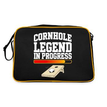 Légende de Cornhole en Cours Cornhole - Sac Retro - noir/or - Dos