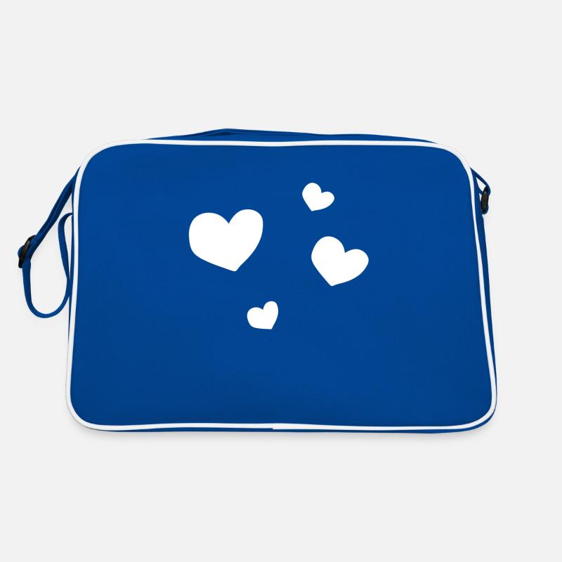 four hearts Retro Bag