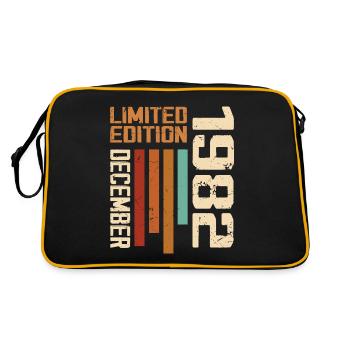 December 1982 - 1982 December - Retro Bag - black/gold - Back