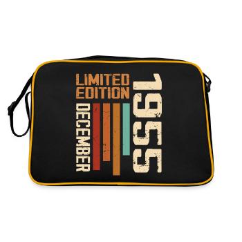 December 1955 - 1955 December - Retro Bag - black/gold - Back