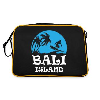 Bali Iceland - Retro Bag - black/gold - Back
