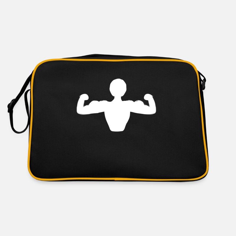 sportlich stark Retro Tasche