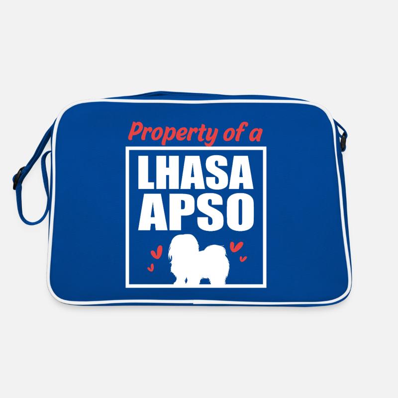 Chien Lhassa Apso Sac Retro