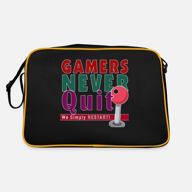 Zocken Gaming Geschenkidee Nerd Retro Tasche