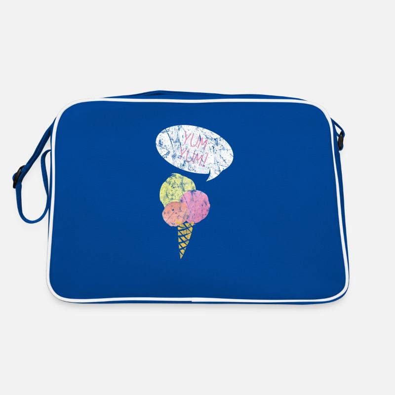 Eis Eiscreme Sommer Geschenkidee Retro Tasche