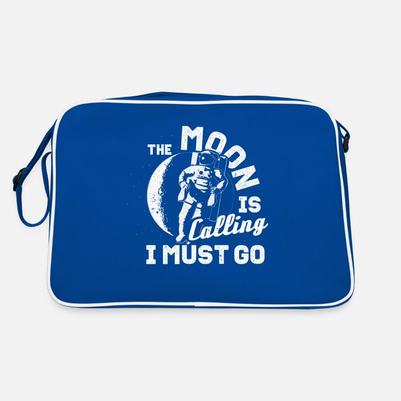 Astronaut saying Retro Bag