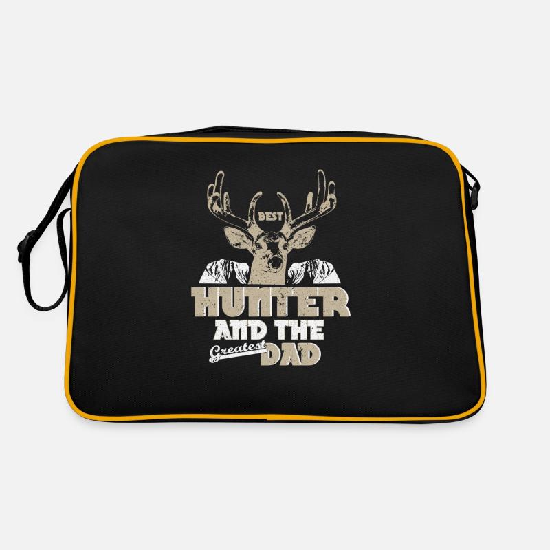 Father chasing gift Retro Bag