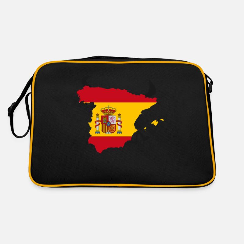 Spain with bull features Retro Bag
