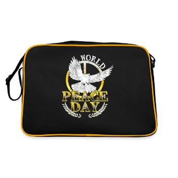 International Day of World Peace - Retro Bag - black/gold - Back
