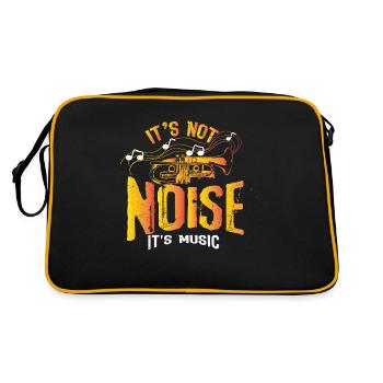 Cadeau trompette - Sac Retro - noir/or - Dos
