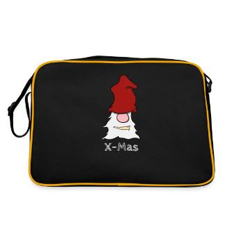 Cadeau de noel enfants - Sac Retro - noir/or - Dos