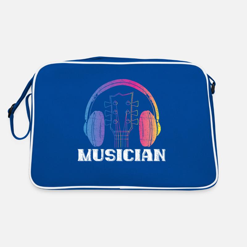Musician violin gift Retro Bag