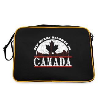 Canada - Retro Bag - black/gold - Back