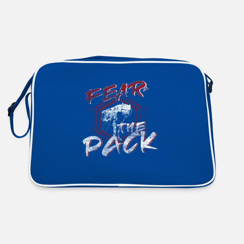Wolf wolf pack Retro Bag