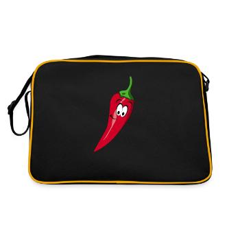Chilli - Retro Bag - black/gold - Back