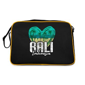 Bali Asie - Sac Retro - noir/or - Dos