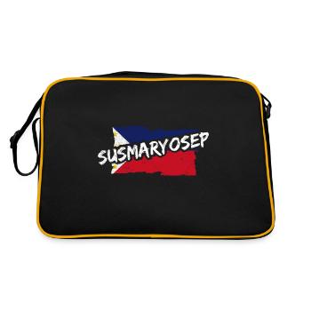 Cadeau Pinoy Philippines - Sac Retro - noir/or - Dos