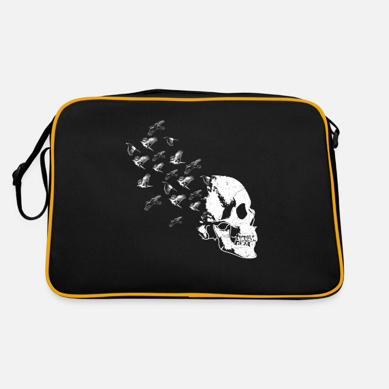 Oiseaux de corbeau odin Sac Retro