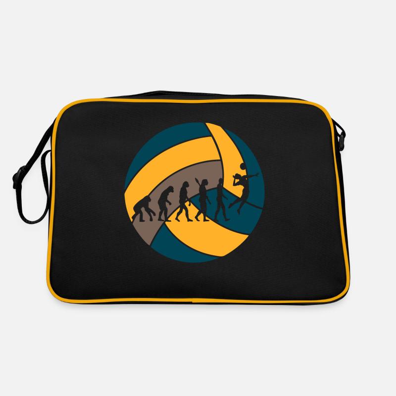 Volleyball evolution ball gift player Retro Bag
