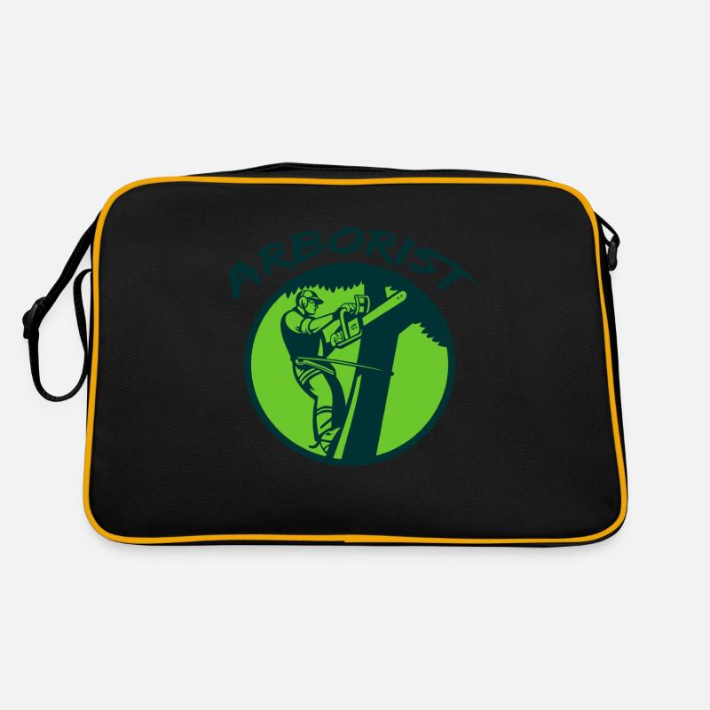 Arborist Forest Saying Wood Gift Profession Retro Bag