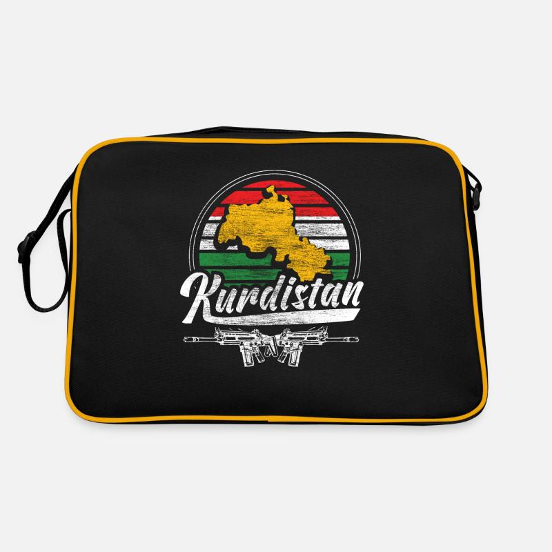 Kurdistan Liberté Idée de cadeau Sac Retro