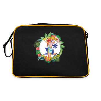 Grandes vacances - Sac Retro - noir/or - Dos