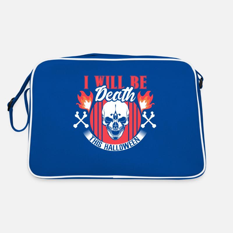 Halloween Bone Ghost Hour Gift Idea Retro Bag